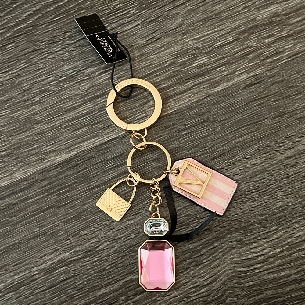 👛✨ Classic Stripe Bundle — Continental & Accordion Wallets, Bag Charm - Picture 2 of 11